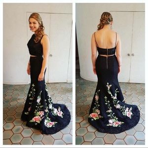 Sherri Hill prom dress. Two piece. Like new.